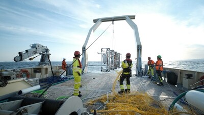 Boulder-Detektion Kampagne für Offshore Wind | © SEISMIK-10-Frank-S-Bauer Boulder-Detektion Kampagne für Offshore Wind | © SEISMIK-10-Frank-S-Bauer