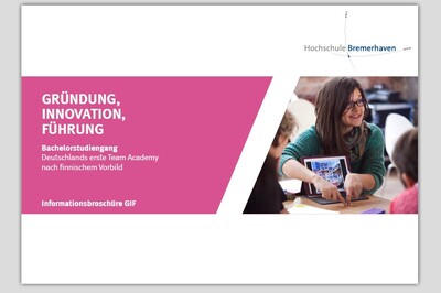 Chancen für "grüne" Gründer: Start-up studieren an der Hochschule Bremerhaven | © Studiengangsbroschüre-GIF-Titel Chancen für „grüne“ Gründer: Start-up studieren an der Hochschule Bremerhaven | © Studiengangsbroschüre-GIF-Titel