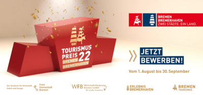 Erster Tourismuspreis Bremen und Bremerhaven geht an den Start | © Tourismuspreis-2022 Erster Tourismuspreis Bremen und Bremerhaven geht an den Start | © Tourismuspreis-2022