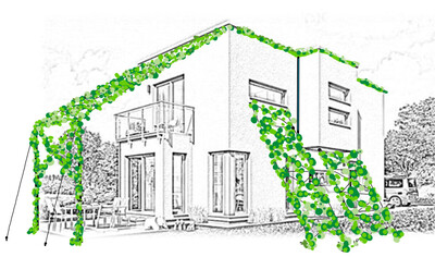 Grüne Netze für den Großstadtdschungel | © UP Haus Terasse Grüne Netze für den Großstadtdschungel | © UP Haus Terasse