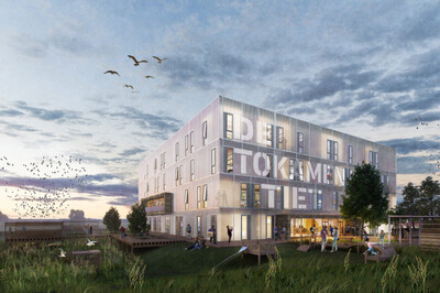 Startschuss für Gründerzentrum "Green Economy" | © Partner und Partner Architekten Startschuss für Gründerzentrum „Green Economy“ | © Partner und Partner Architekten