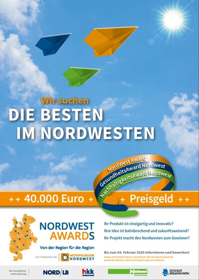 Wanted: NachhaltigkeitsAward Nordwest 2020 Wanted: NachhaltigkeitsAward Nordwest 2020