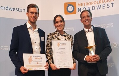 Weiterdenker-Preis für Entwässerungs-Software | © NordWest Award 2022_EnergieSynergie Weiterdenker-Preis für Entwässerungs-Software | © NordWest Award 2022_EnergieSynergie